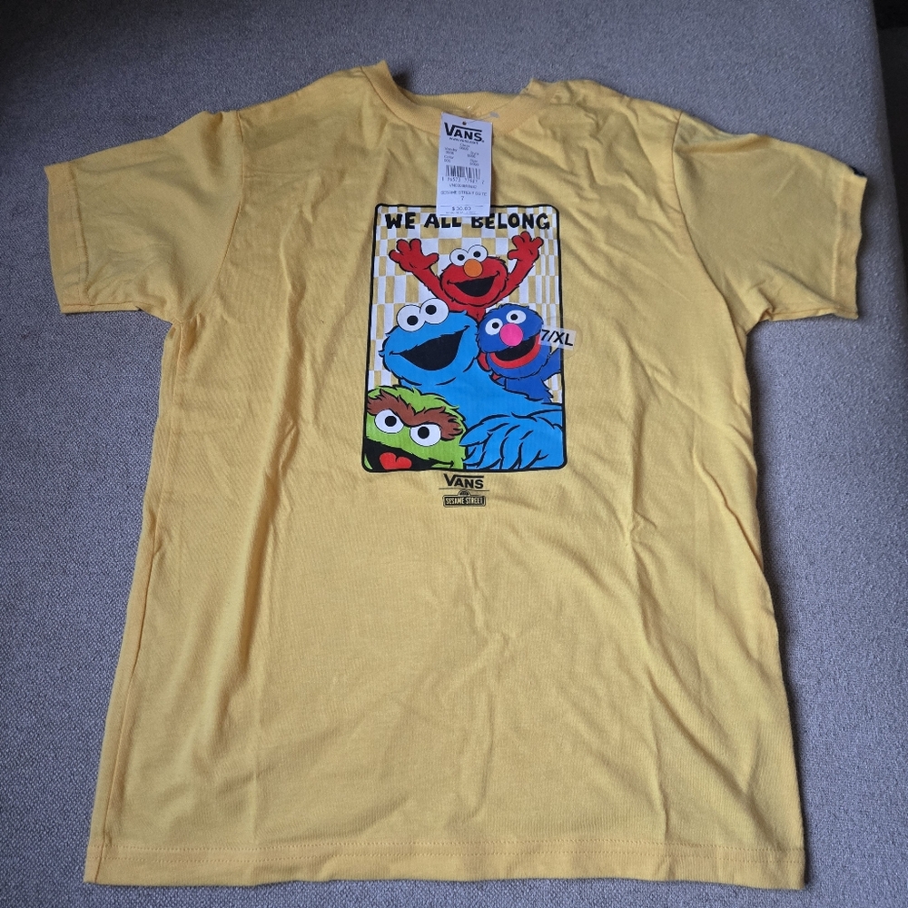 VANS X SESAME STREET kids Tshirt